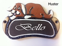 Keramik-T�rschilder