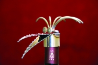 Flaschenvogel aus Edelstahl Typ 1
