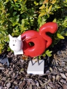 Emil von Schnurrshausen ,rot, ca. 20 cm.