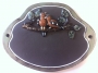Keramik-T�rschild "Vogelp�rchen"